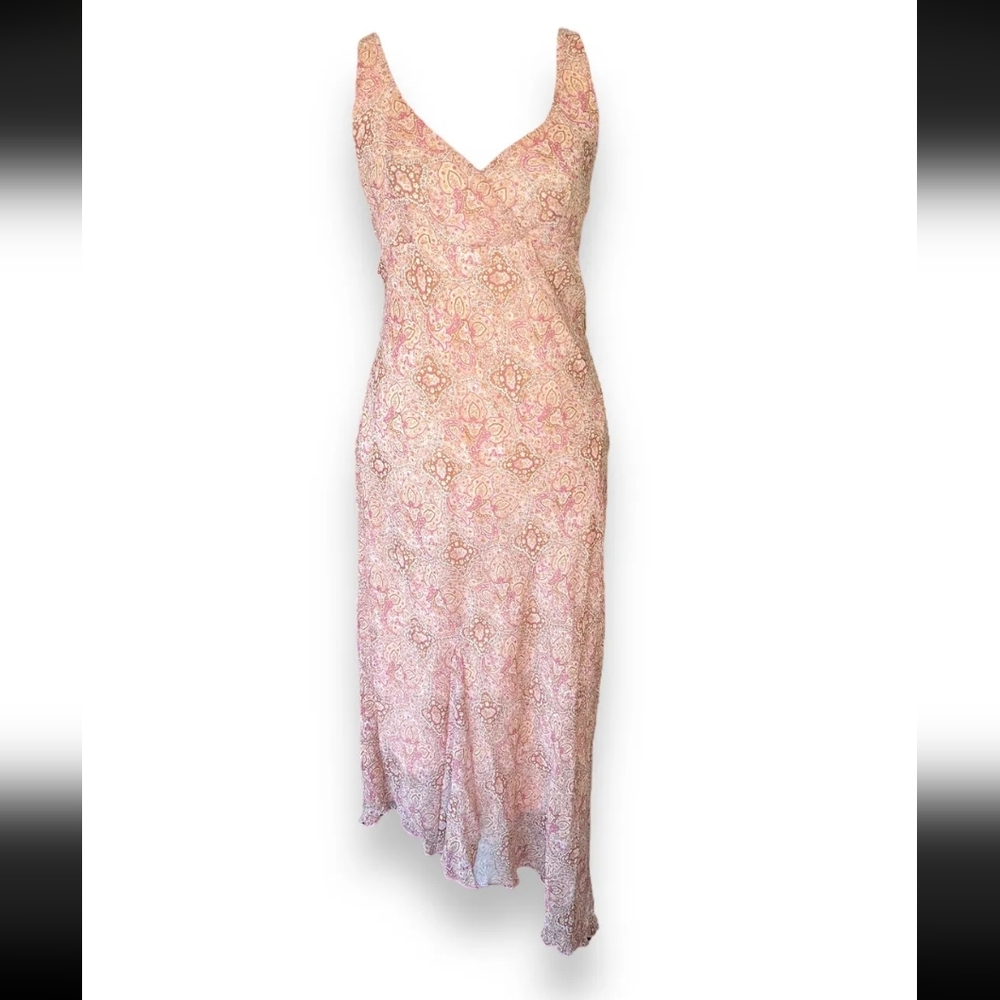 Byer Too Sleeveless Asymmetrical Midi Dress Vintage Y2K 90s